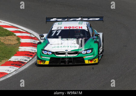 Marco Wittmann conduisant le # 11 BMW M4 DTM Turbo de BMW Team RMG Banque D'Images