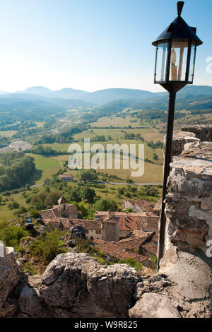 Château de Trigance, hôtel en style médiéval, Gorges du Verdon, le Grand Canyon du Verdon, Departement Var, Région Provence-Alpes-Côte d'Azur, France Banque D'Images