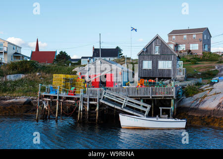 Peggy's Cove, Port, Nouvelle-Écosse, Canada Banque D'Images