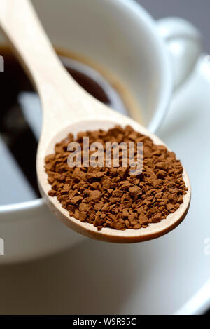 Le café instantané, Coffea arabica Banque D'Images
