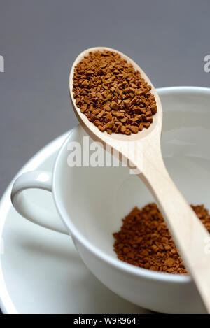 Le café instantané, Coffea arabica Banque D'Images