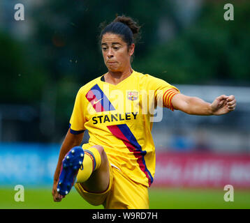 Boreham Wood (Royaume-Uni). 14Th Aug 2019. Manchester, Angleterre - 14 août : Marta Torrejon de FC Barcelone Femeni lors de la pré-saison match amical entre Arsenal et Barcelone Femmes à Meadow Park le 14 août 2019 à Borehamwood, Angleterre. Action Crédit : Foto Sport/Alamy Live News Banque D'Images