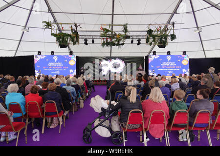 Southport, Merseyside, Royaume-Uni. 15 août 2019. Southport Flower Show fête ses 90 ans. Credit : Ken Biggs/Alamy Live News. Banque D'Images