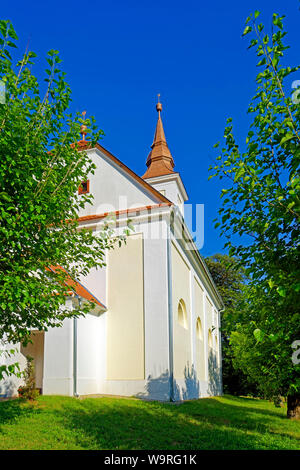 Örség, Wächterregion Szalafői, Kirche, Református Egyházközség temploma Banque D'Images