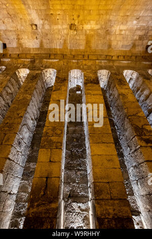 Prison de Dara ville ancienne à Mardin, Turquie. Banque D'Images