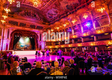 L'Angleterre, Lancanshire, Blackpool, Blackpool Tower Ballroom, 30064073 *** *** légende locale Banque D'Images