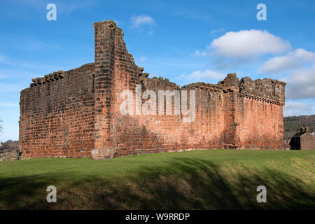 Château de Penrith, Penrith, Cumbria Banque D'Images