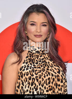 WESTWOOD, CA - le 14 août : Kelly Hu assiste à la première de Universal Pictures' 'Good Boys' au Regency Village Theatre le 14 août 2019 à Westwood, en Californie. Banque D'Images