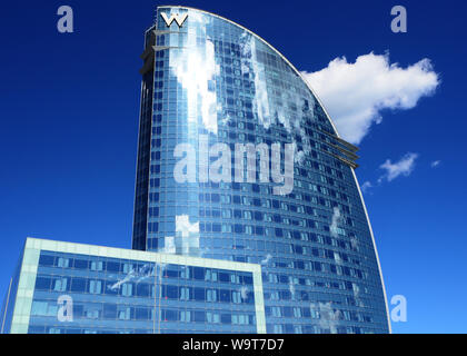 Hotel W Barcelona. Frank Gehry Banque D'Images