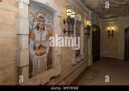 Quartier des musées Cricova Winery Chisinau Moldavie Banque D'Images