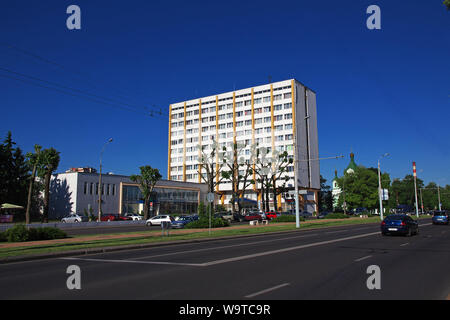 L'immeuble à Brest, Biélorussie Banque D'Images