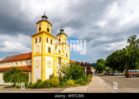 Cloître Saint Johannes, Eichstaett, Bavière, Allemagne Banque D'Images