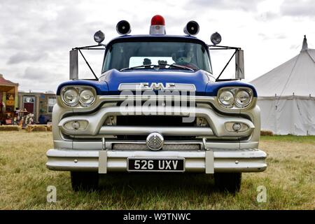 1950 CHEVROLET Apache Ancien U.S Air Force d'appel d'incendie Banque D'Images