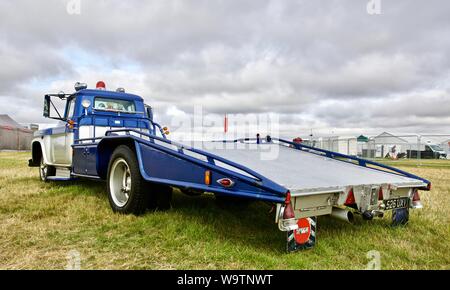 1950 CHEVROLET Apache Ancien U.S Air Force d'appel d'incendie Banque D'Images