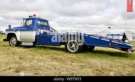 1950 CHEVROLET Apache Ancien U.S Air Force d'appel d'incendie Banque D'Images