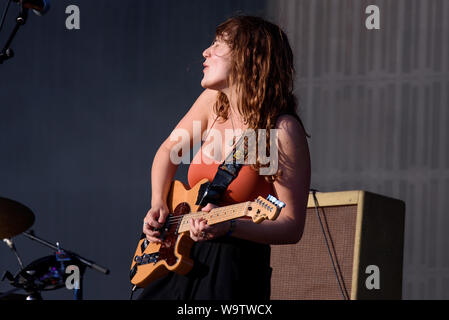 BENICASSIM, ESPAGNE - JUL 19: The Big Moon (groupe de musique indépendant) concert au FIB (Festival Internacional de Benicassim) Festival le 19 juillet 2019 Banque D'Images