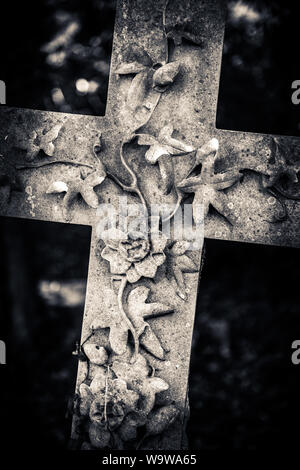 Cimetière de Kensal Green, Londres Banque D'Images