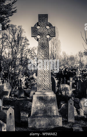 Cimetière de Kensal Green, Londres Banque D'Images