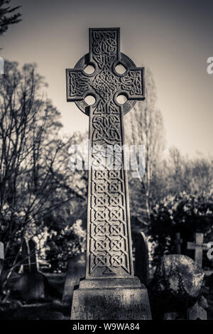 Cimetière de Kensal Green, Londres Banque D'Images