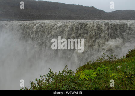 Vatnajokull, Dettifoss NP, Islande Banque D'Images