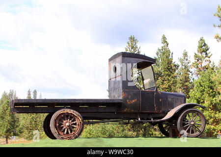 Camion Ford, modèle T, 1929 Banque D'Images