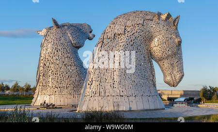 Les Kelpies, Falkirk Banque D'Images