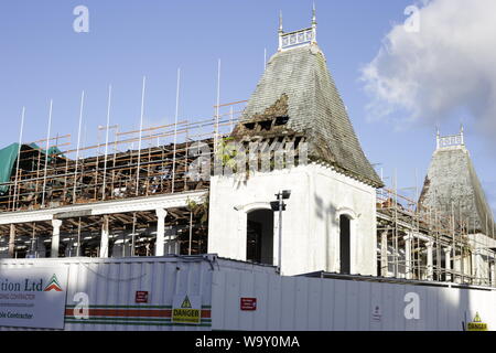 Curepipe : construction RBRB redonnera vie à l'hôtel de ville Banque D'Images