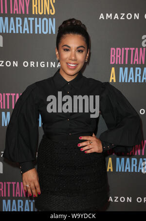 Hollywood, CA. Août 15, 2019. Chrissie Fit, à première de 'Amazon Studios Bretagne exécute un marathon' du Regal Cinemas L.A. Vivre à Los Angeles, Californie le 15 août 2019. Credit : Faye Sadou/media/Alamy Punch Live News Banque D'Images