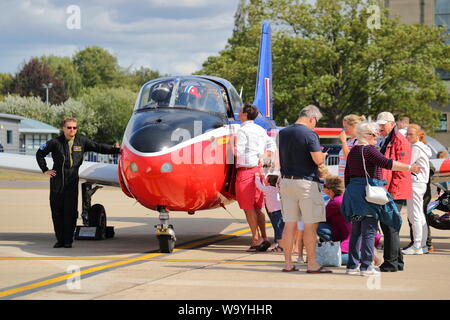 Journée familiale au RAF Benson, Oxfordshire, UK Banque D'Images