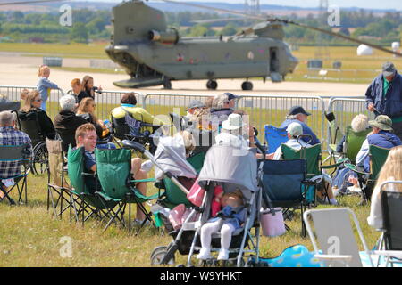 Journée familiale au RAF Benson, Oxfordshire, UK Banque D'Images