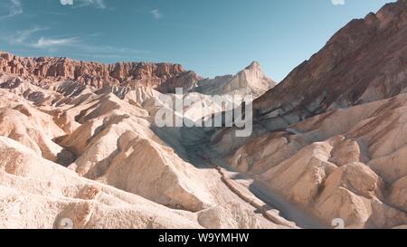 Magnifique grand plan de canyon en pierre blanche Banque D'Images