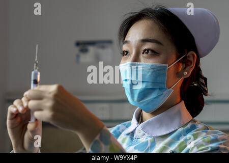 La thérapie physique médecine chinoise de Chongqing Banque D'Images