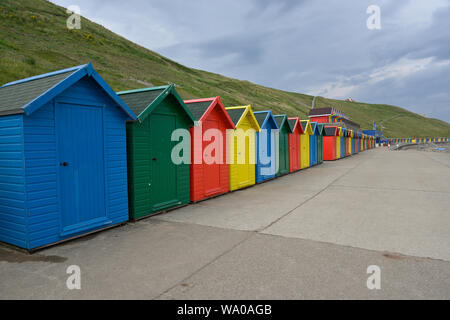 Whitby, une ville en bord de mer, port de North Yorkshire, Banque D'Images