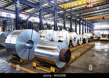 L'usine d'aluminium de l'usine de Chongqing Banque D'Images