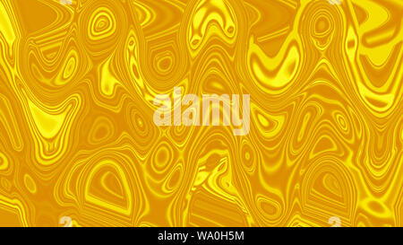 Bronze cuivre doré brillant liquide abstract background texture Banque D'Images