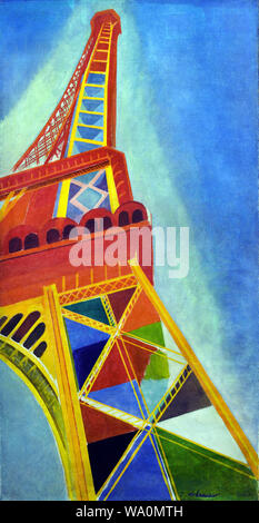 La Tour Eiffel - La Tour Eiffel 1926 Robert Delaunay, 1885-1941, France Banque D'Images