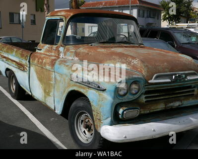 Chevrolet Apache Vintage pickup. Banque D'Images