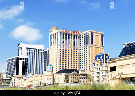 L'hôtel et casino Caesars, Atlantic City, New Jersey, USA Banque D'Images