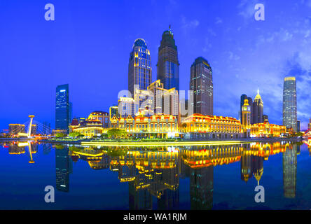 Look - Tianjin bay Banque D'Images