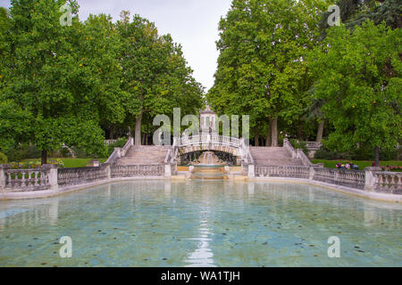 Le parc Darcy à Dijon, France Banque D'Images