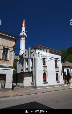 La rue à Travnik, en Bosnie et Herzégovine Banque D'Images