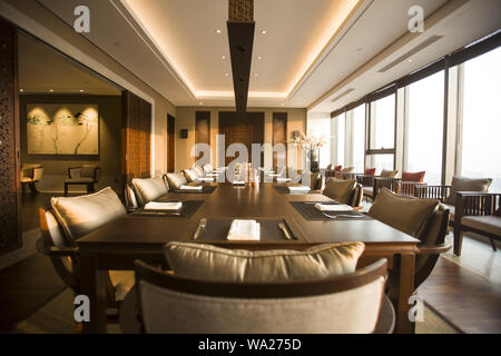 Restaurant chic Banque D'Images