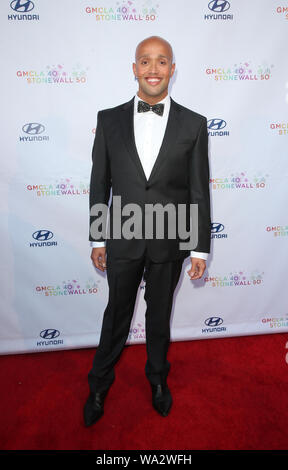 16 août 2019, Los Angeles, CA, États-Unis : 16 août 2019 - Los Angeles, Californie - invité. Concert de gala du 40e anniversaire du chœur des hommes gays de Los Angeles au Walt Disney concert Hall. Crédit photo : FSadou/AdMedia Banque D'Images