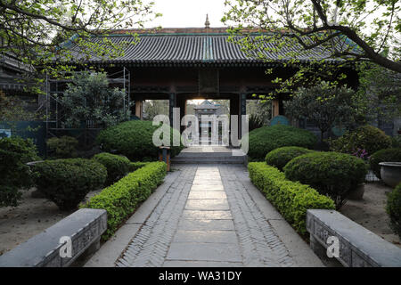 Xi "une abbaye halal Banque D'Images