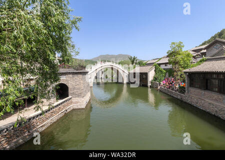 Ville d'eau de Beijing miyun gubei Banque D'Images
