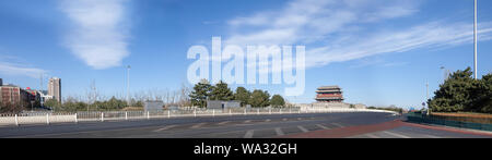 Beijing yongdingmen gate tower Banque D'Images