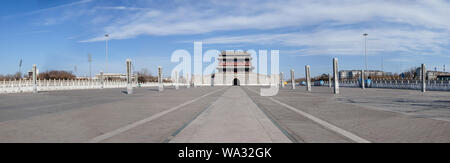 Beijing yongdingmen gate tower Banque D'Images