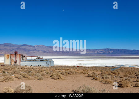 Le lac Owens, Lone Pine, Californie Banque D'Images