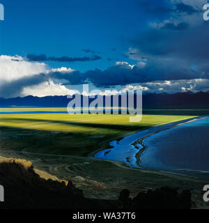 Lac Namtso cuo scenery Banque D'Images