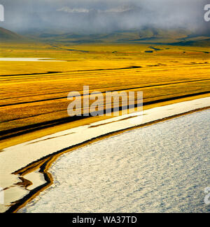 Lac Namtso cuo scenery Banque D'Images